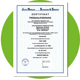 Zertifizierung